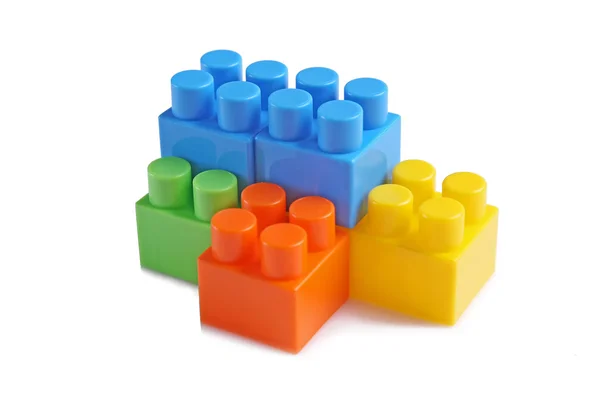 Colored toy blocks — Stock Photo, Image