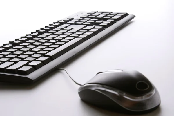 Teclado com mouse — Fotografia de Stock