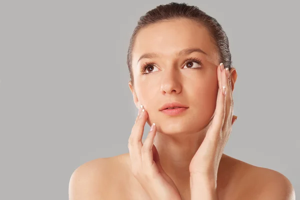 Face cleaning — Stock Photo, Image