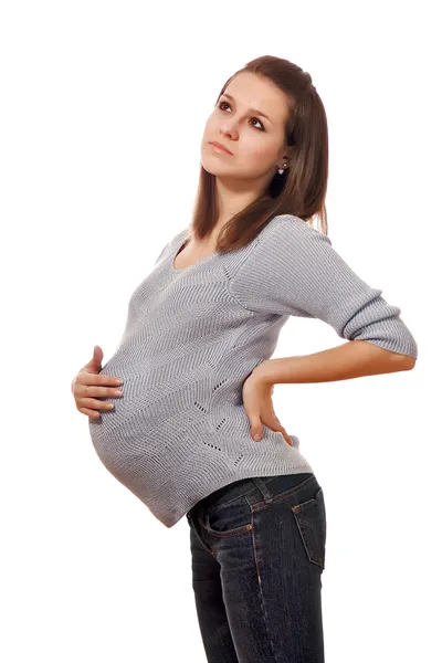 Young pregnant woman Stock Picture