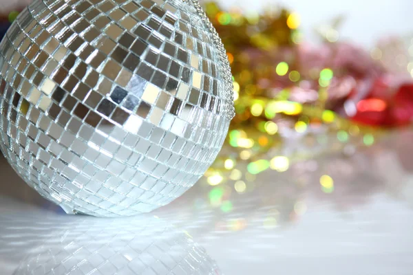 Bola disco de Natal — Fotografia de Stock