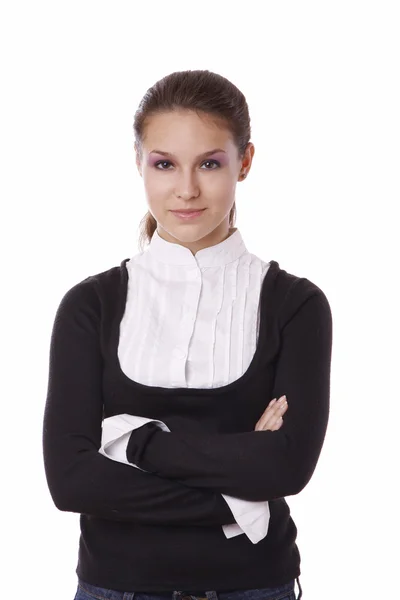 Beautiful young businesswoman — Stock Photo, Image