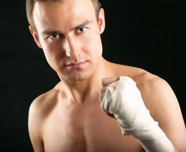 Portrait of boxer Royalty Free Stock Images