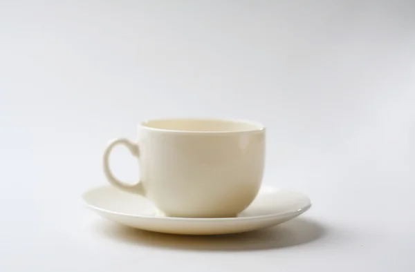 Tazza di caffè bianco — Foto Stock