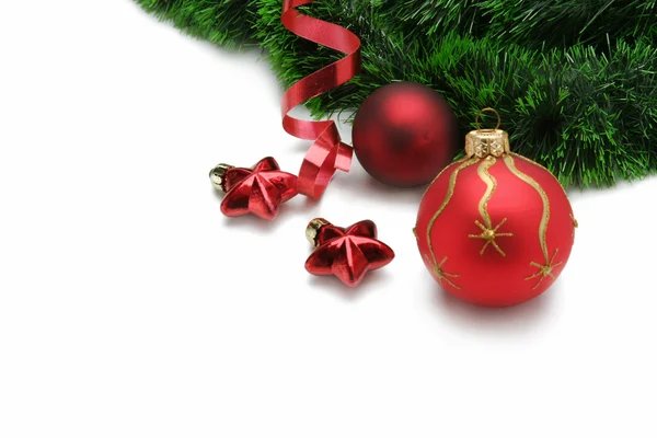 Christmas Tree with balls — Stock Photo, Image