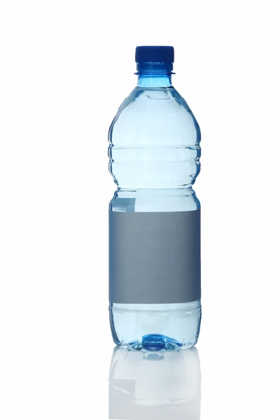 Botella de plástico de agua — Foto de Stock