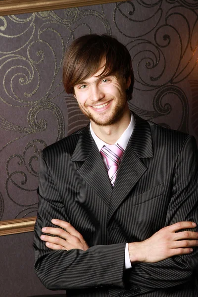 Portrait of a smiling businessman — Stock Photo, Image