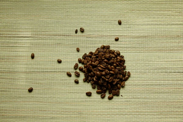 Coffee beans on cloth — Stock Photo, Image