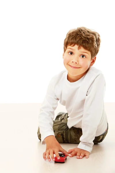 Child with toy — Stock Photo, Image