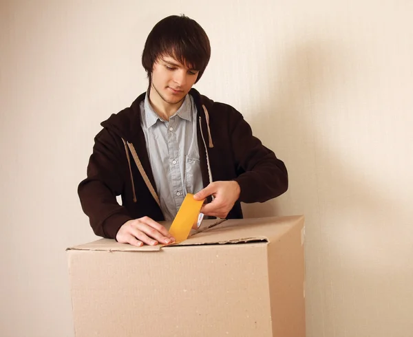 Verhuizen naar een nieuw huis — Stockfoto