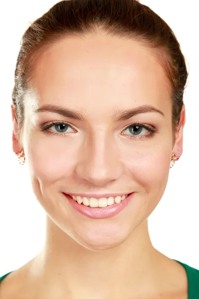 Close-up retrato de mulher — Fotografia de Stock