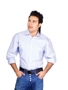 başarılı bir adam portresi