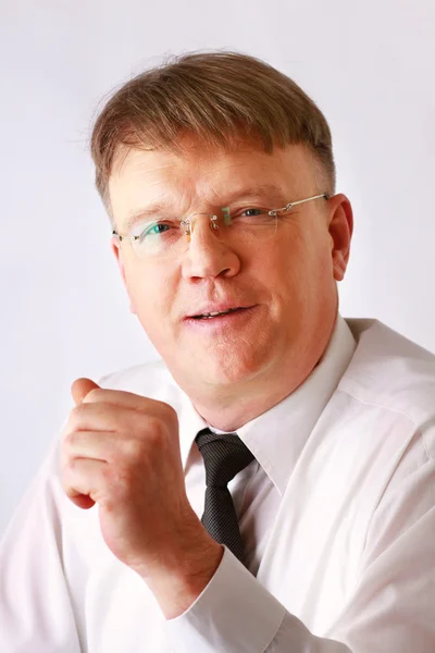 Young man wearing glasses — Stock Photo, Image