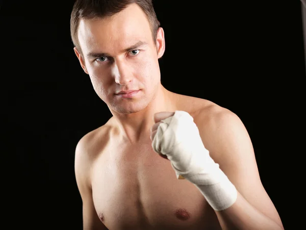 Retrato de boxeador —  Fotos de Stock