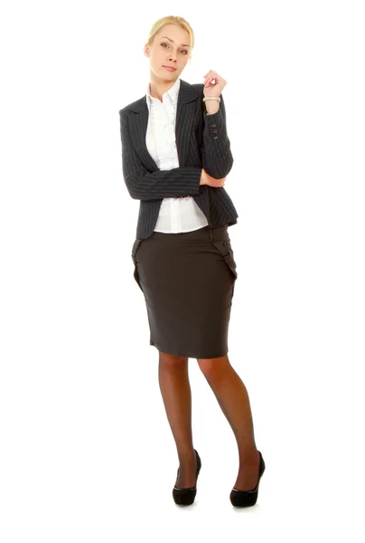 Beautiful businesswoman standing — Stock Photo, Image