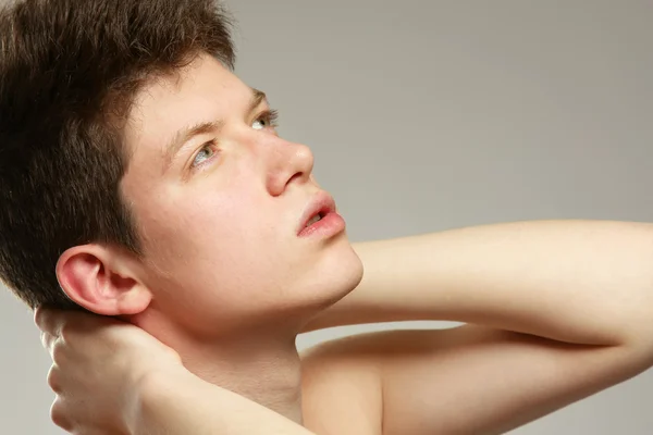 Close-up of young man — Stock Photo, Image