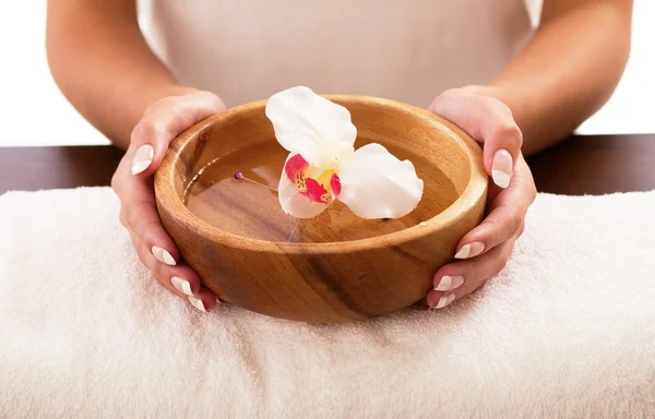 Spa for hands Stock Photo
