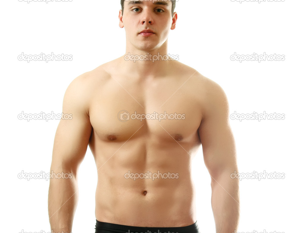 Strong Man With A Helathy Body Stock Photo Image By C Lenets Tatsiana