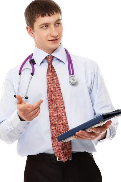 Een mannelijke arts — Stockfoto