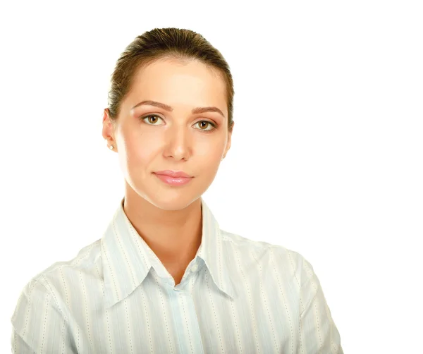 Junge Frau stehend — Stockfoto