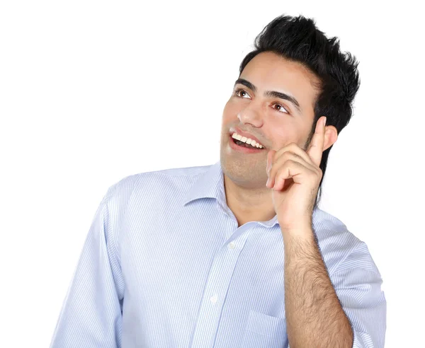 Man pointing at something — Stock Photo, Image