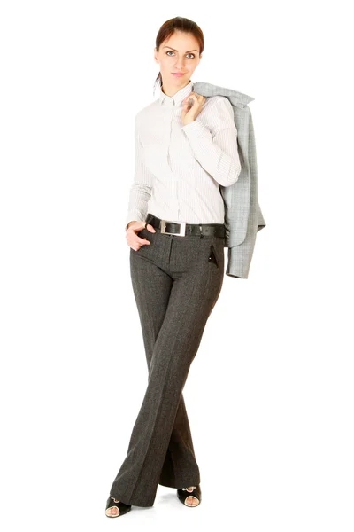 Businesswoman standing — Stock Photo, Image