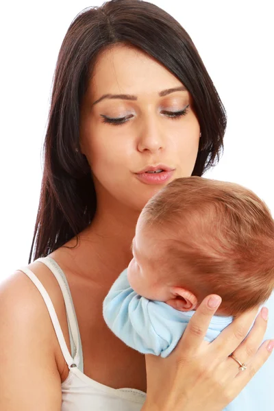 Loving mother with her infant child — Stock Photo, Image