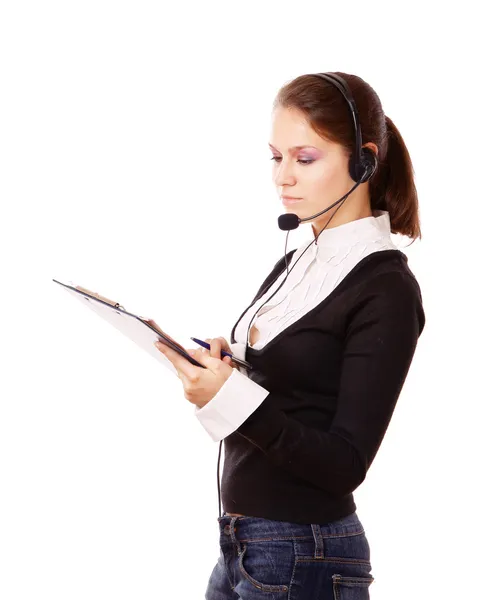 Business customer service woman — Stock Photo, Image