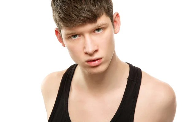 Young handsome male model — Stock Photo, Image