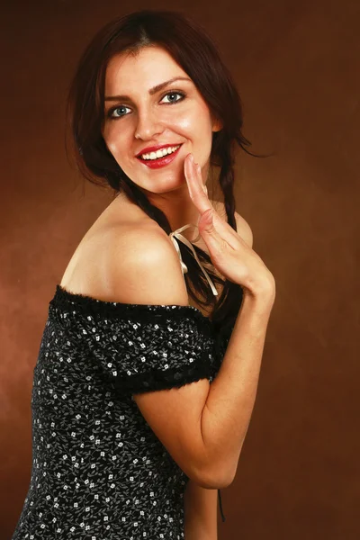 Genç bir kadının portresi Telifsiz Stok Imajlar