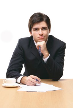 genç iş adamı