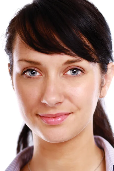 Portrait of positive woman — Stock Photo, Image