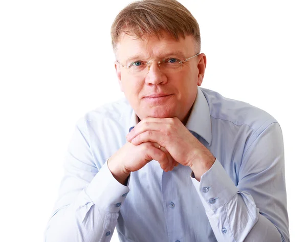 Retrato del hombre con gafas — Foto de Stock