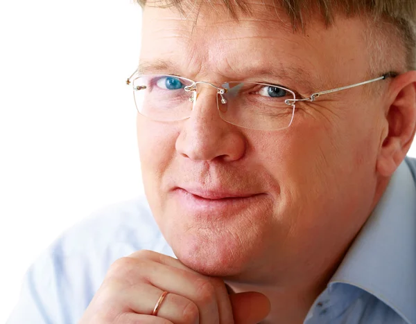 Man wearing glasses — Stock Photo, Image