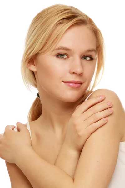 Portrait of a young woman — Stock Photo, Image