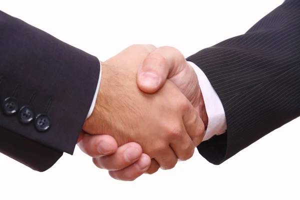 Business handslag närbild — Stockfoto