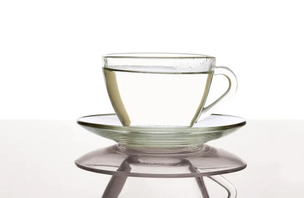 Чашка чая с любовью — стоковое фото