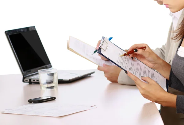 Colleagues working together in office — Stock Photo, Image