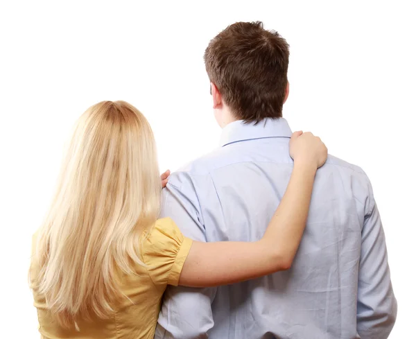 Couple, a back view — Stock Photo, Image