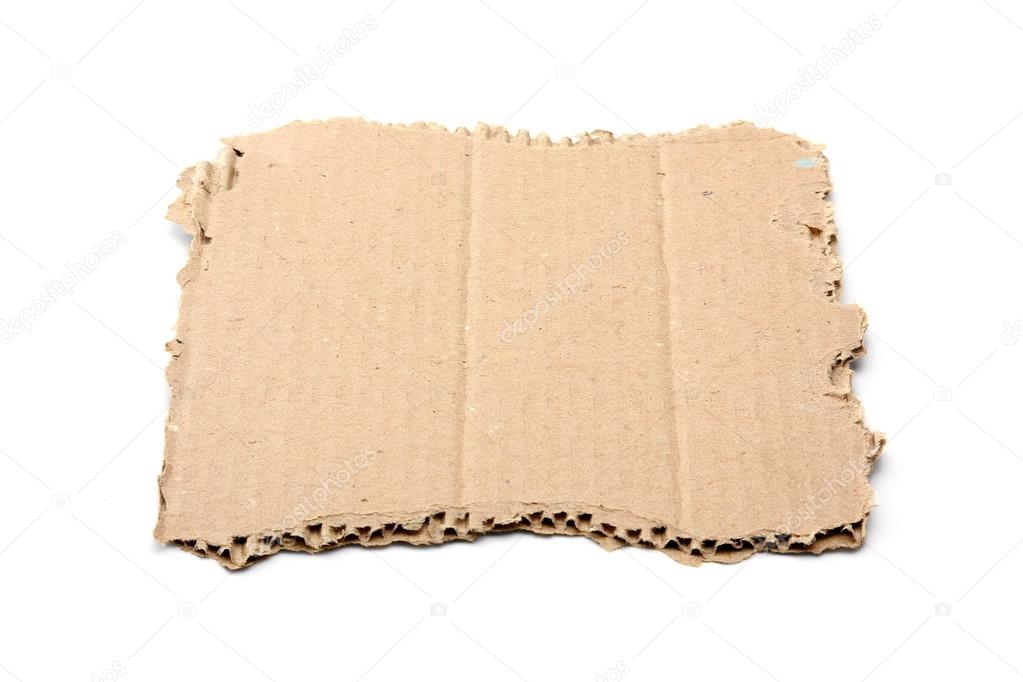 Textured cardboard
