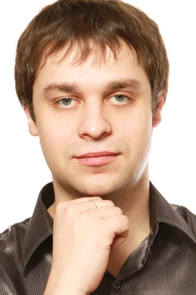 Portrait of a young man — Stock Photo, Image