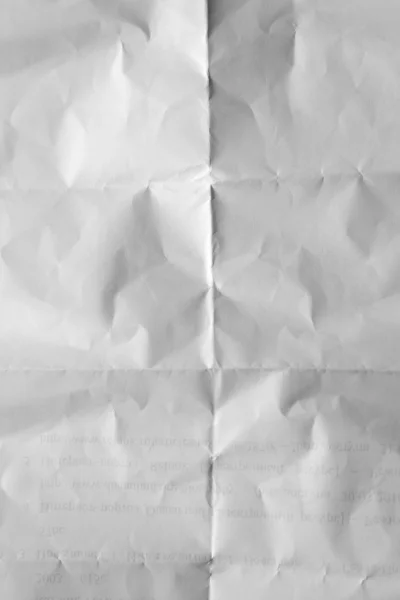 Un papier froissé — Photo