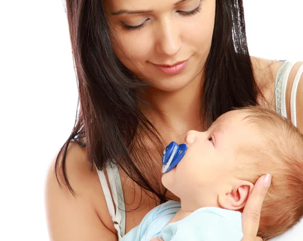 Mother with her infant child — Stock Photo, Image