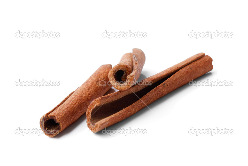 Cinnamon sticks lying