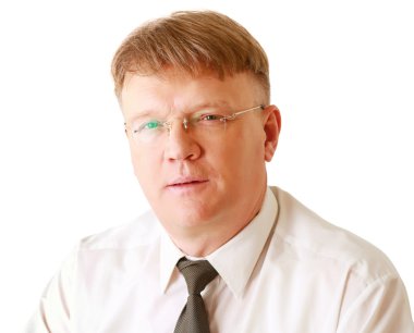 gözlüklü adam portresi