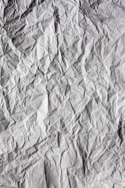 Crushed white paper. — Stock Photo, Image