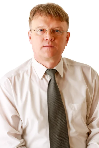 Portrait of man wearing glasses — Stock Photo, Image