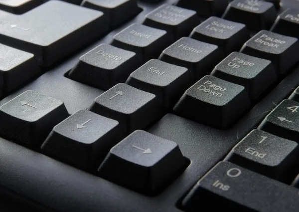 Keyboard of a notebook computer. — Stock Photo, Image