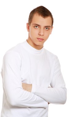 genç bir erkek portresi