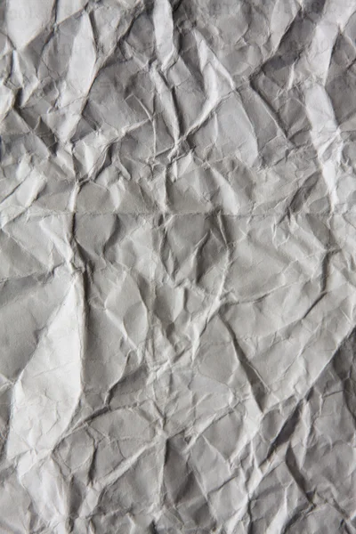 Crushed white paper — Stock Photo, Image